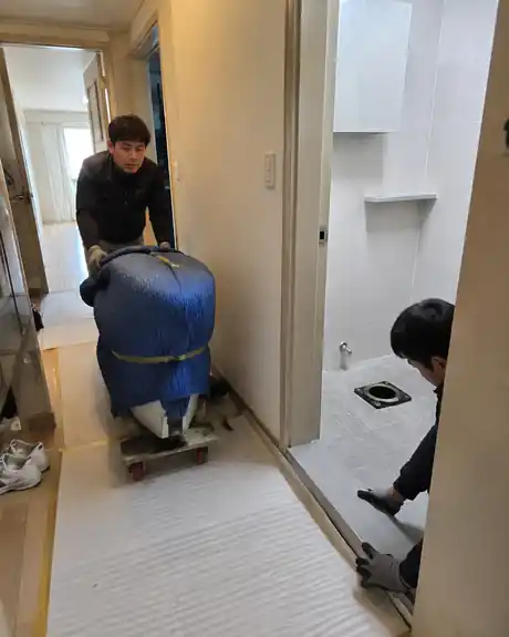 경기 가평군 변기막힘 이물질 제거 작업
